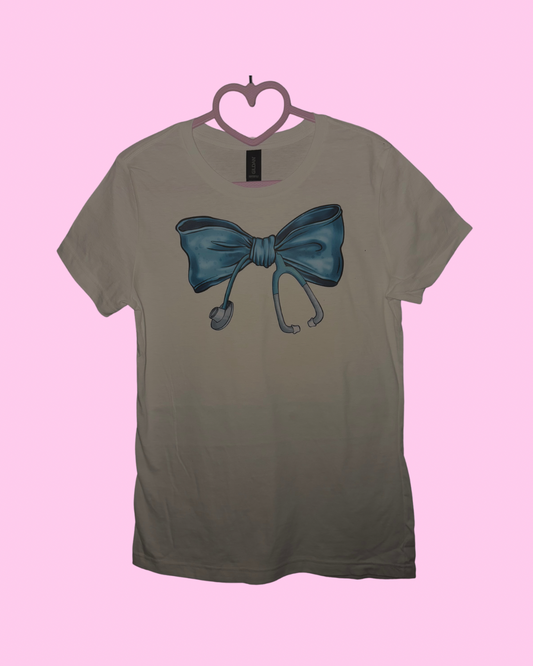 Stethoscope Bow Tee